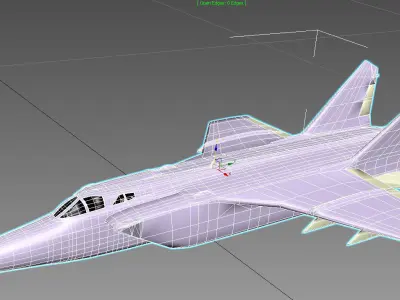 MIG 31 Foxhound 3D print model