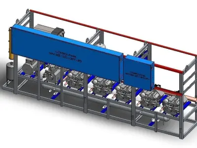 Secondary Nature parallel system rack Free 3D model