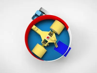 PAN MIXER 3D model