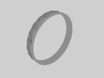 A ring bangle Free 3D model