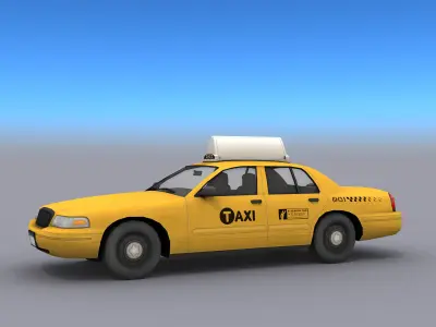 Service Vehicles 3D Model Pack