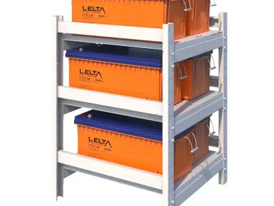 Alternative energy set 01 3D model