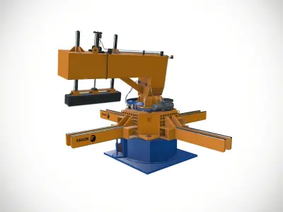 Strapping machine 3D model
