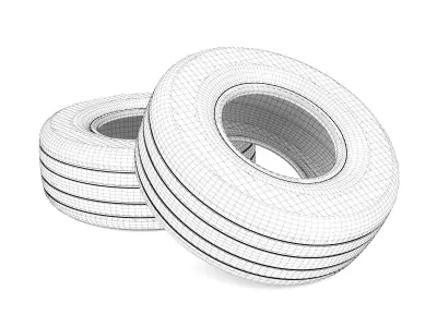 Tire 09 3D model