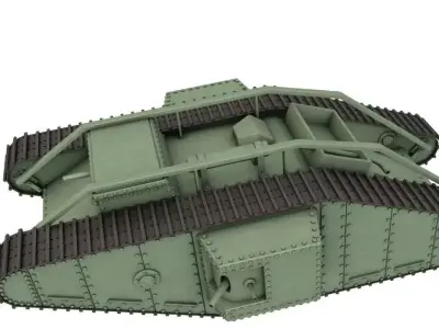 Tank MK 4 3D model