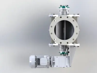 DN 250 AIR LOCK - AIR VALVE 3D model