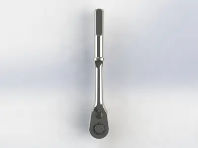 Torquimetro Catraca Ratchet Torque Meter 3D model