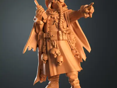 Traitor naval captain 3D print model
