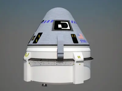 Boeing Starliner CST-100 3D model