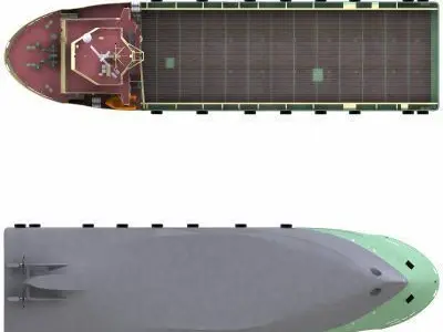 Platform Supply Vessel - 02 - 3D model