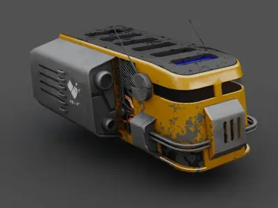 Cargo Ship  3D model