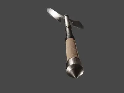 THE AXE Low-poly 3D model