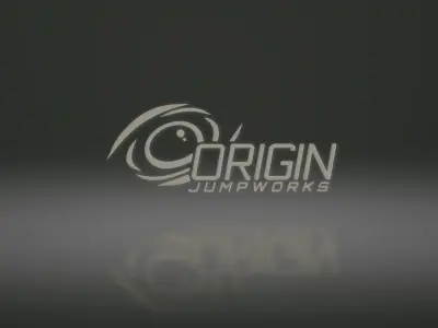 Origin Jumpworks Logo Free 3D model