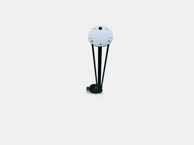 KRILLE Leg with castor 1 Low-poly 3D model purchase