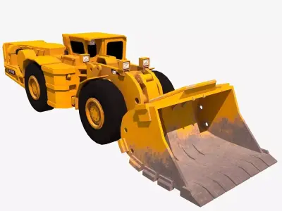 ScoopCAT R1300G Low-poly 3D model