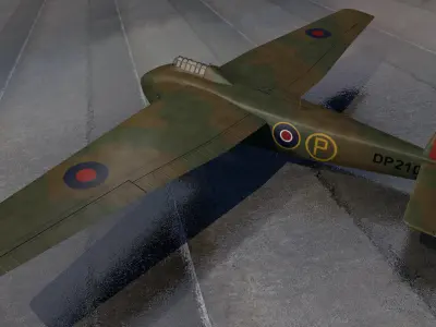 General Aircraft GAL-49 Hamilcar 3D model