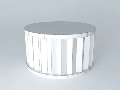 Knob round table Free 3D model