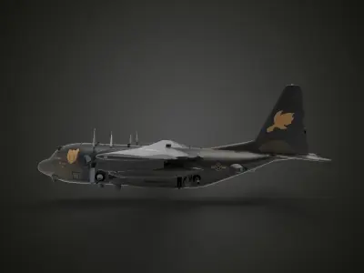 C-130 Hercules  3D model