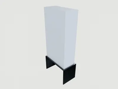 Control panel 3D model 10