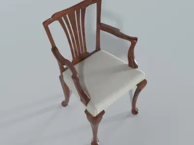 Armchair chair 3D model purchase