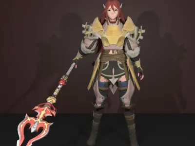 cordelia 3D model