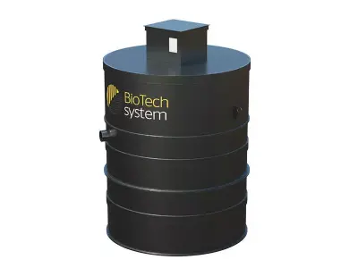 Metal barrel 3D model get