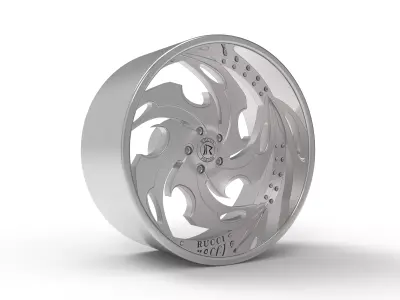 ONEWAY RUCCI FORGED WHEEL 3D print model