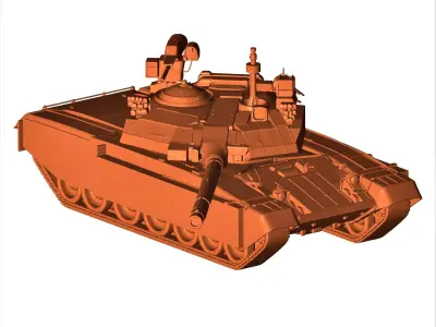 Military Tank Panzer 3D print model