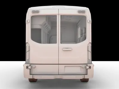 Transit 2014 medic 3D model