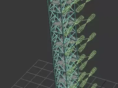 ZGRLS Duga for Chernobyl 3D model