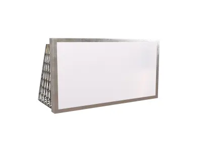 Advertising Display Mockup v2 001 Low-poly 3D model
