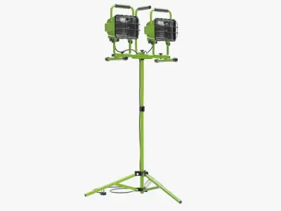 Halogen Work Light 2 3D model