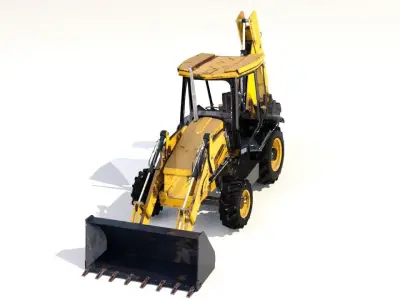 JCB Digger 3D model