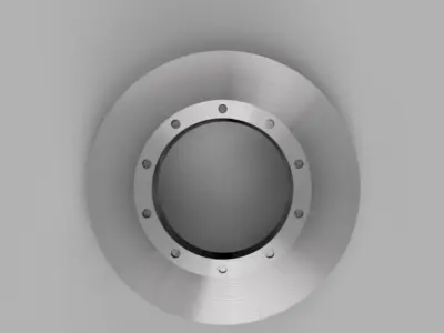 Break rotor disk model 1 Free 3D model