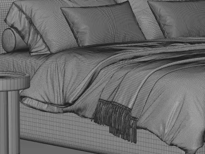 Flexteam Slim Bed 3D model
