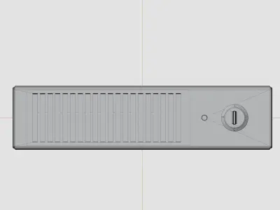 Electric Convector Free low-poly 3D model