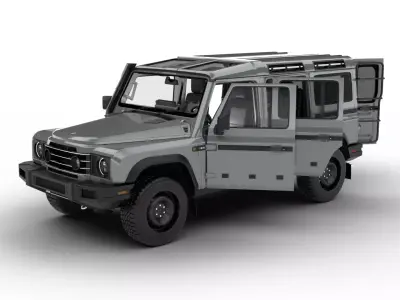 Ineos Grenadier Trialmaster 2024 HQ 3d model 3D model