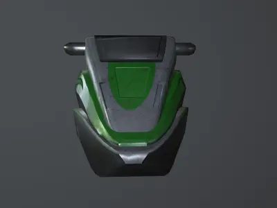Water Scooter Low-poly 3D model