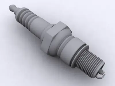 Spark Plug 3D model by Plutonius3d - PBR