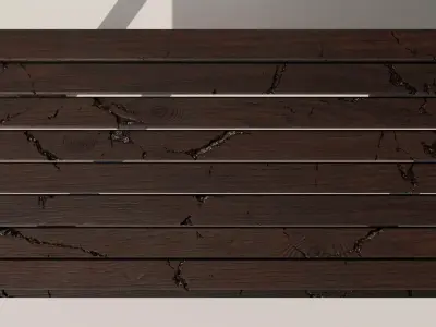 Old Table Low-poly 3D model