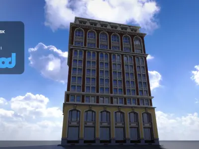 Business Building 3D model
