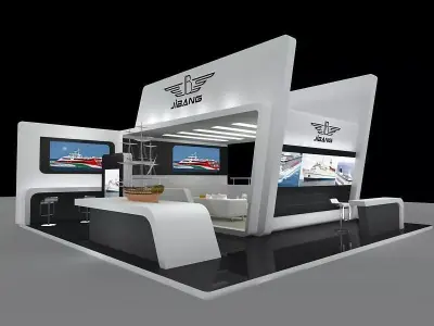 Exhibition - Area - 9X9-3DMAX2009-05 3D model