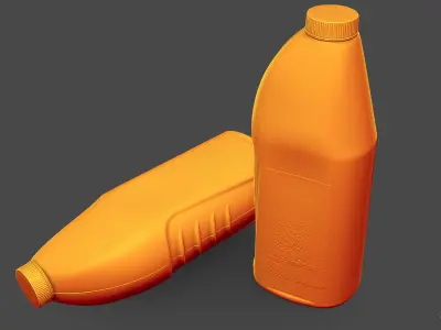 Brake Fluid Bottle 3D model purchase