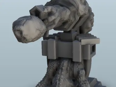 Infantery canon turret - Warhammer 40 000 40k Star Wars Legion 3D print model