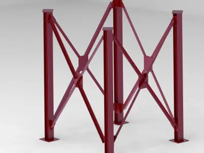 Structure support  Free 3D model