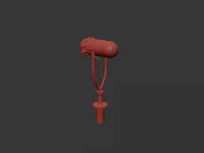 MICROPHONE earphone 3D model