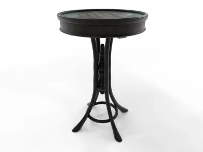 Antique Chess table 3D model