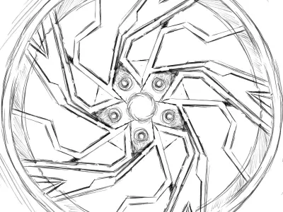 Car Wheel Free 3D model by infectofficial