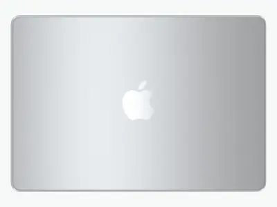 Apple MacBook Neo Silver 3D model