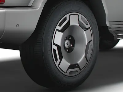 Mercedes Benz Concept EQG 2022 wheel 3D model